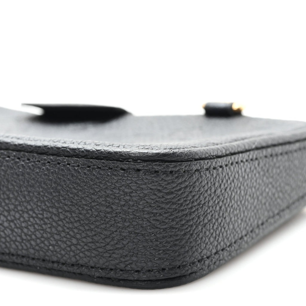 Louis Vuitton Empreinte Easy Pouch On Strap Black