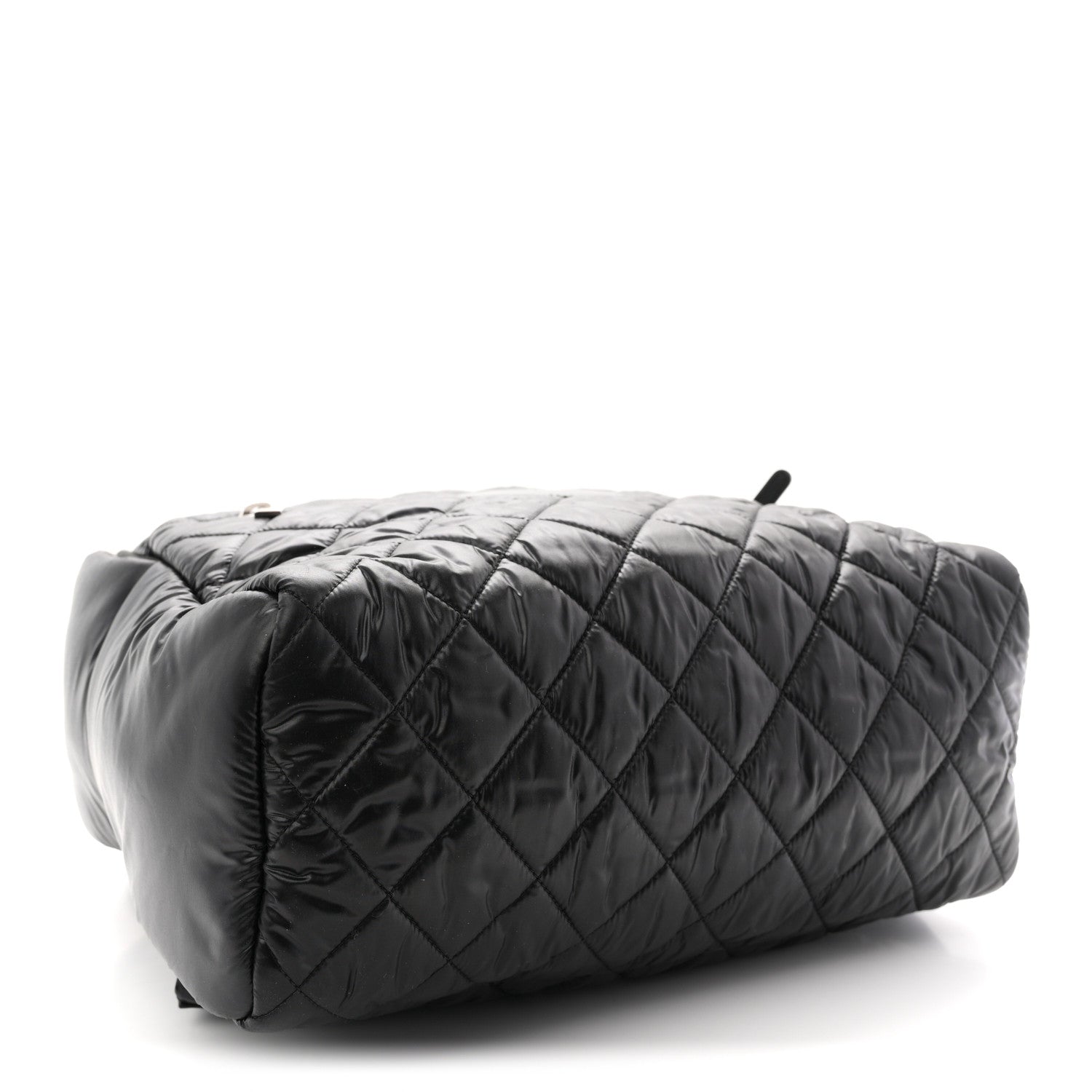 Chanel Nylon Quilted Coco Cocoon Backpack Black