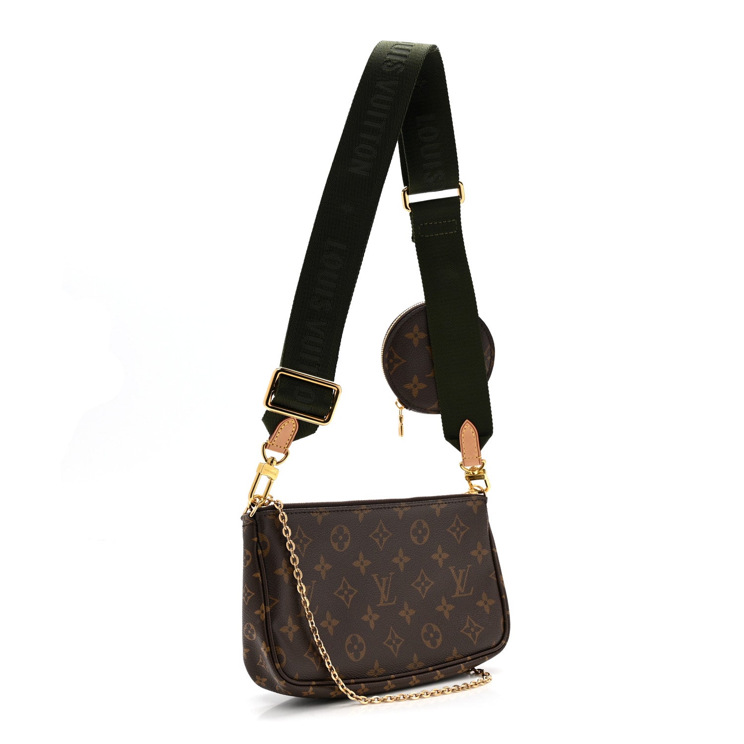 Louis Vuitton Monogram Multi Pochette Accessories Kaki