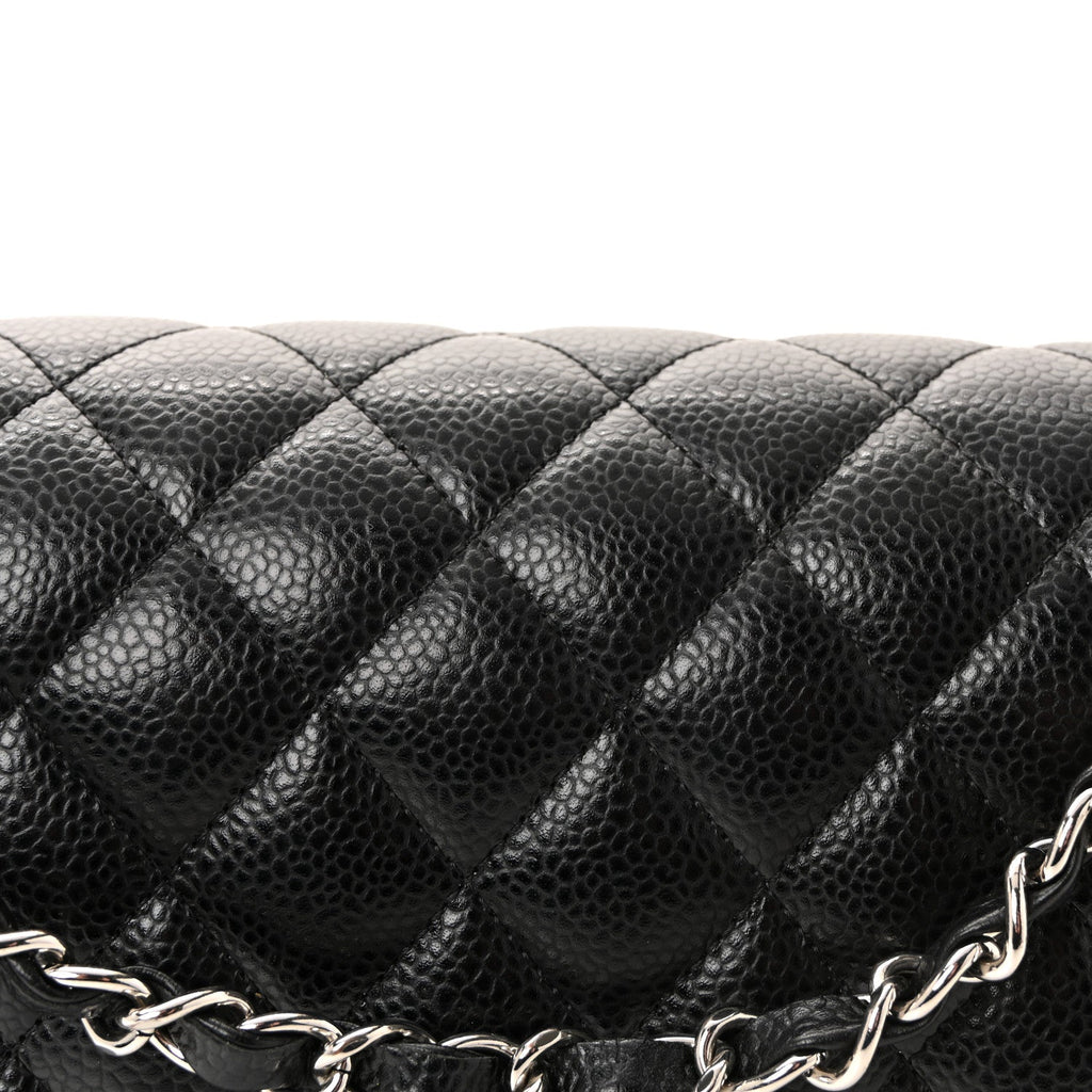 Chanel Caviar Quilted Medium Double Flap Black