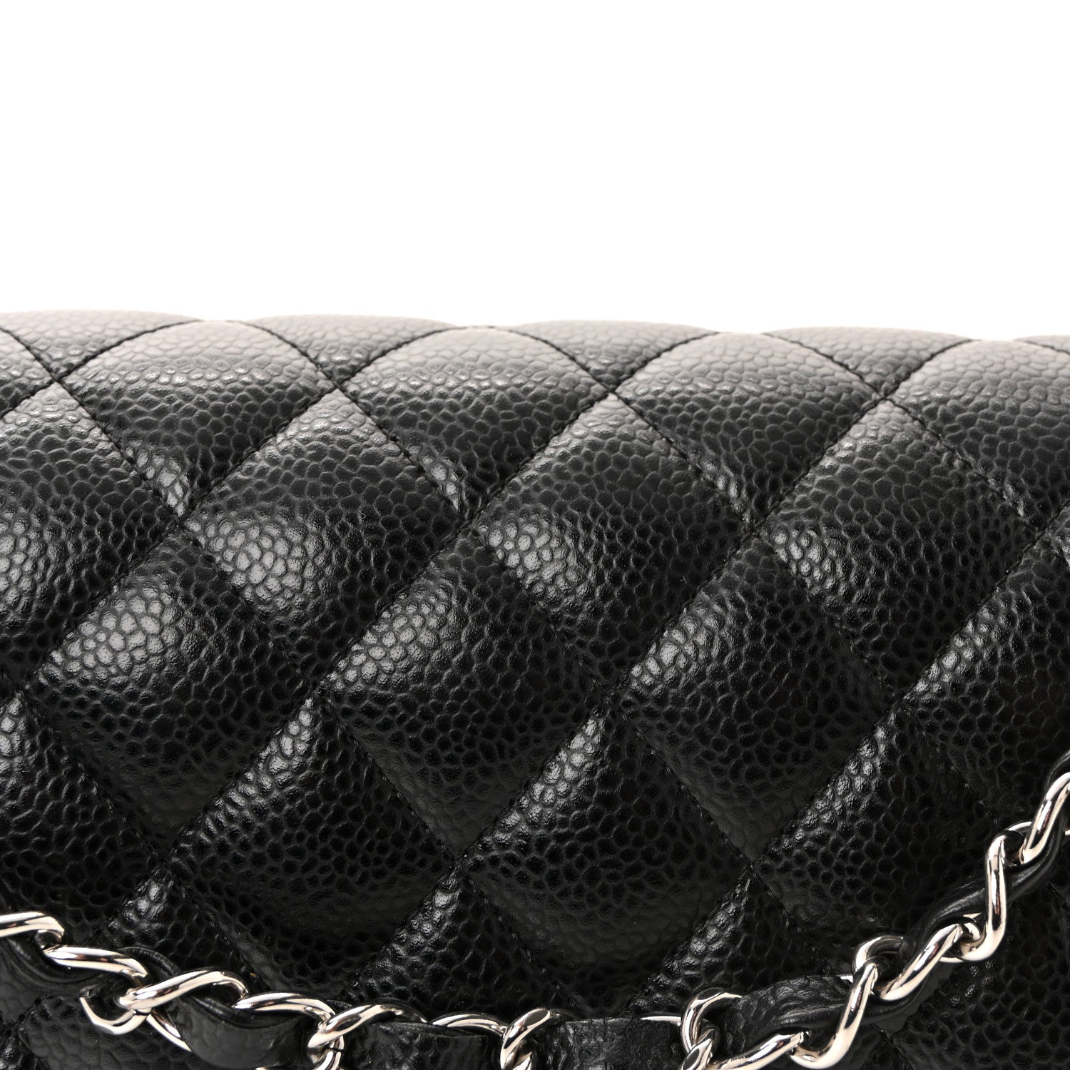 Chanel Caviar Quilted Medium Double Flap Black