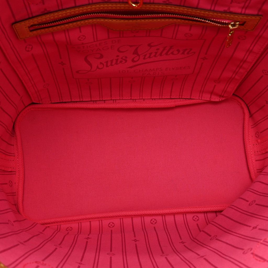 Louis Vuitton Monogram Roses Neverfull MM
