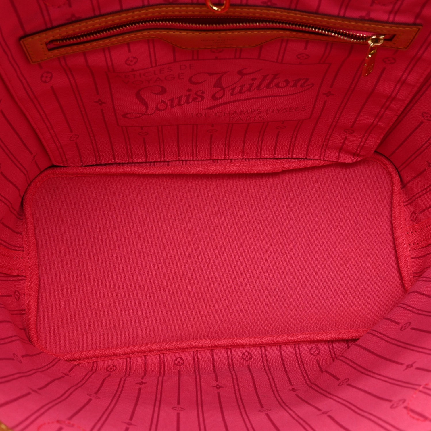 Louis Vuitton Monogram Roses Neverfull MM