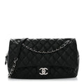 Chanel Caviar Quilted Jumbo Easy Flap Black