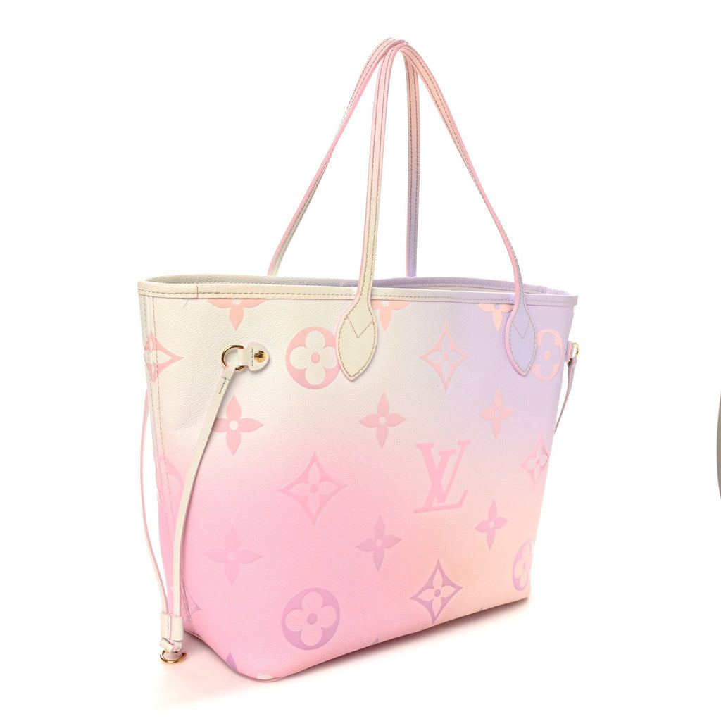 Louis Vuitton Monogram Giant Spring In The City Neverfull MM Sunrise Pastel