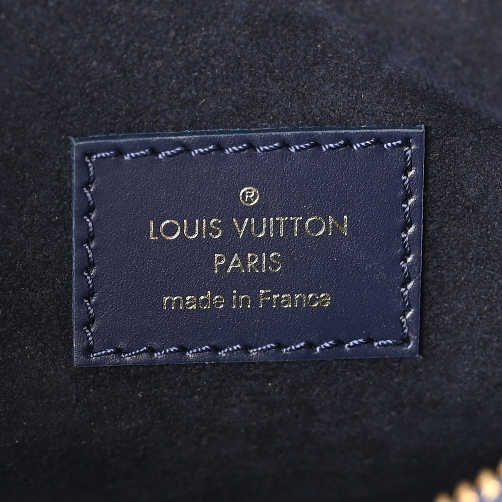 Louis Vuitton Monoglam Side Trunk MM Blue
