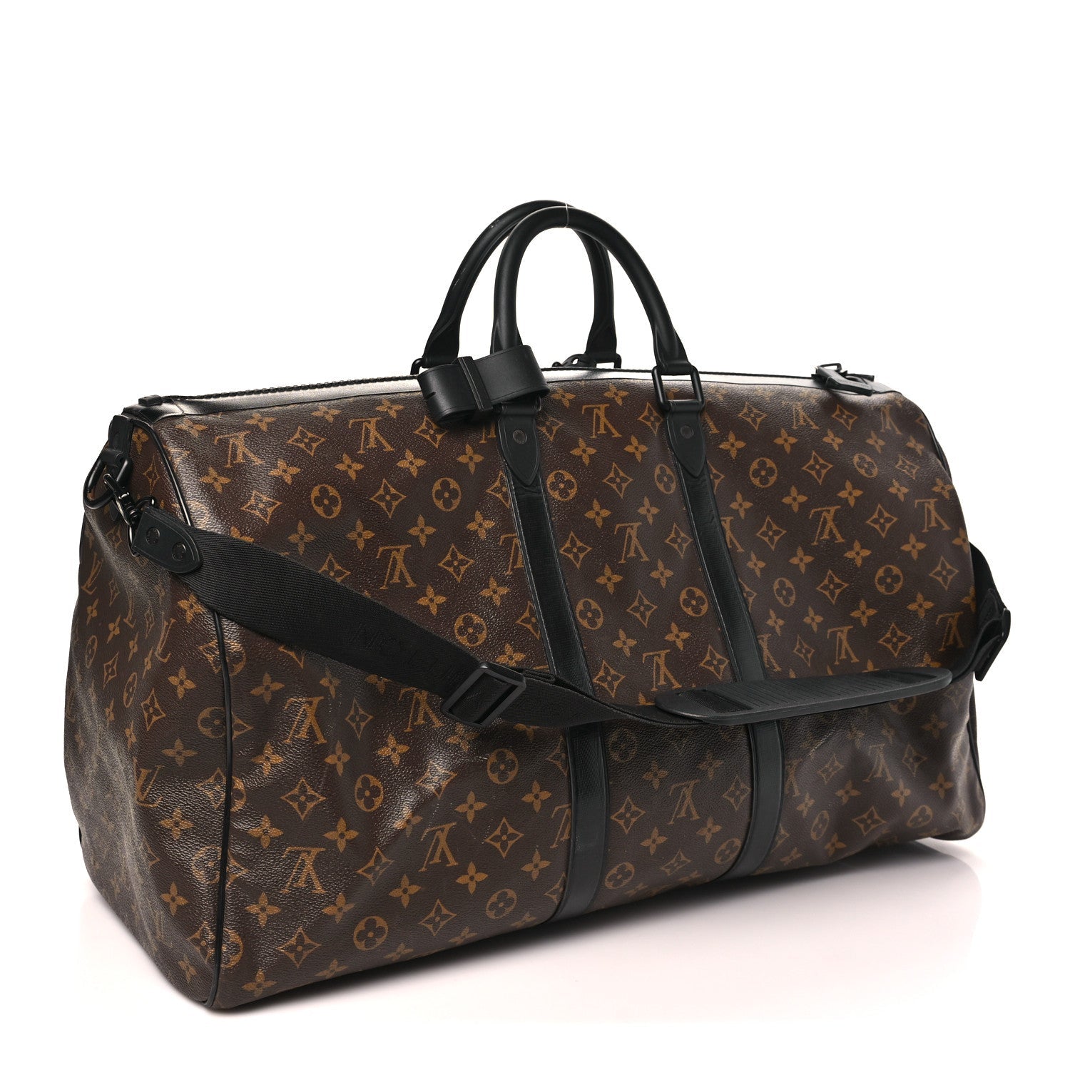 Louis Vuitton Monogram Waterproof Keepall Bandouliere 55