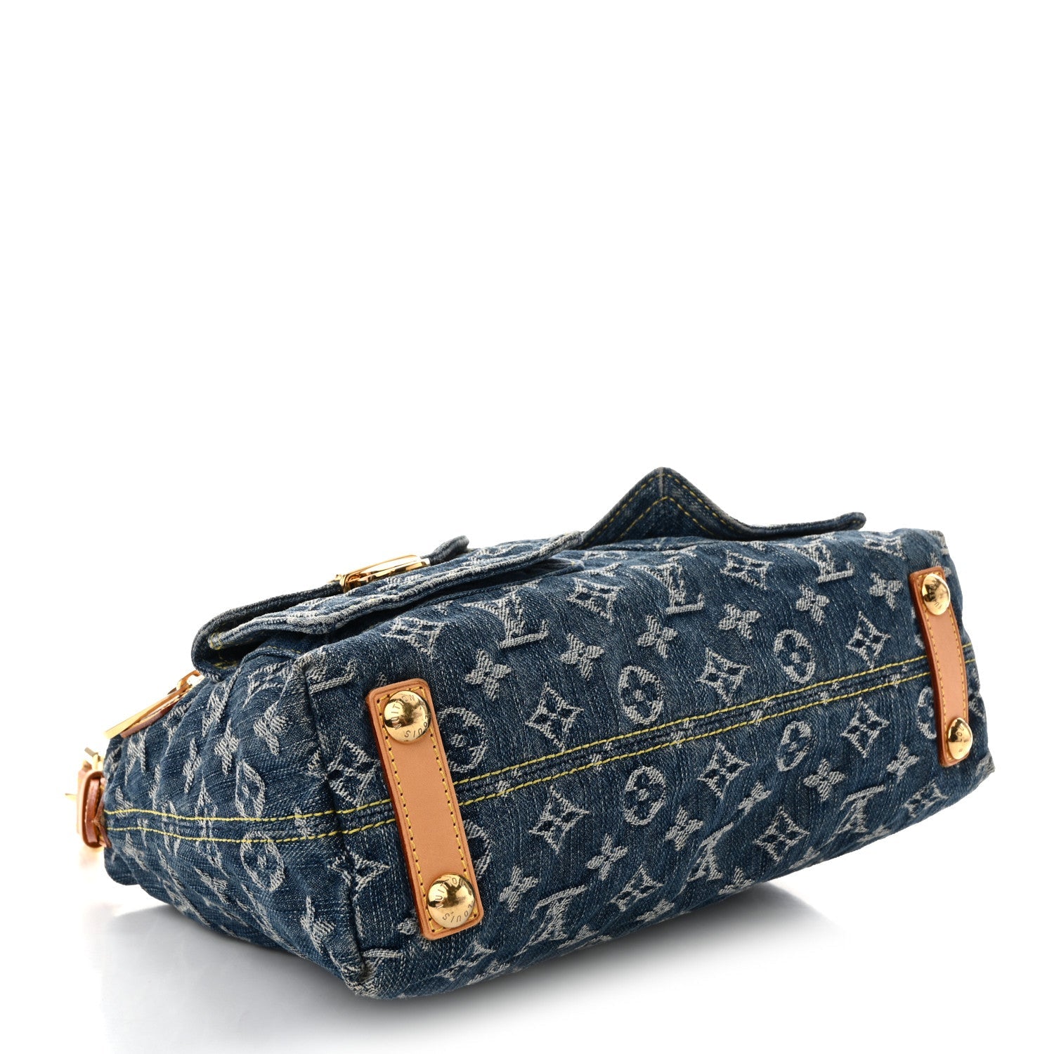 Louis Vuitton Monogram Denim Baggy PM Blue