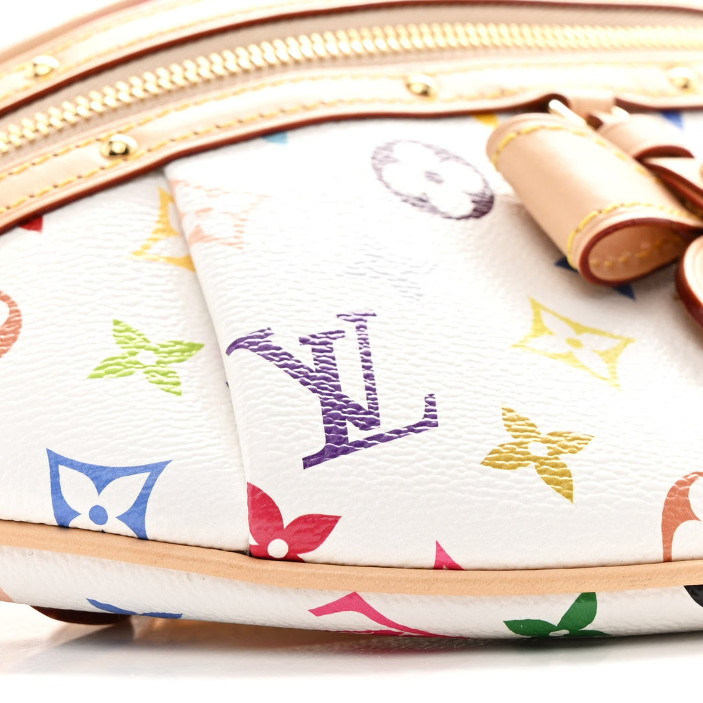 Louis Vuitton LV X TM Monogram Multicolor High Rise Bumbag White