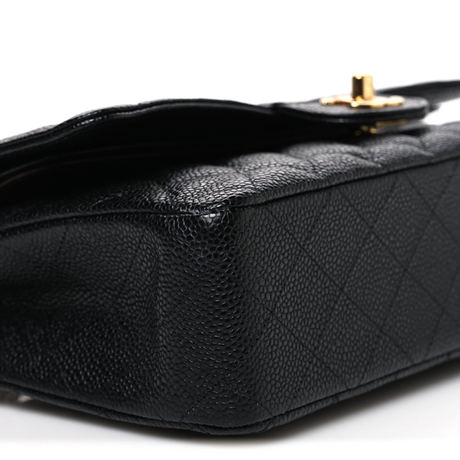 Chanel Caviar Quilted Medium Double Flap Black