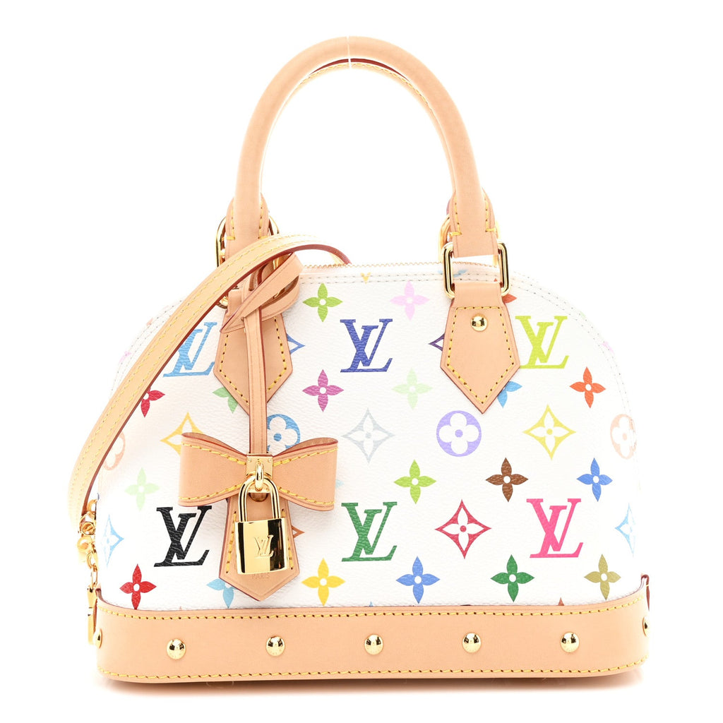 Louis Vuitton LV X TM Monogram Multicolor Alma BB White