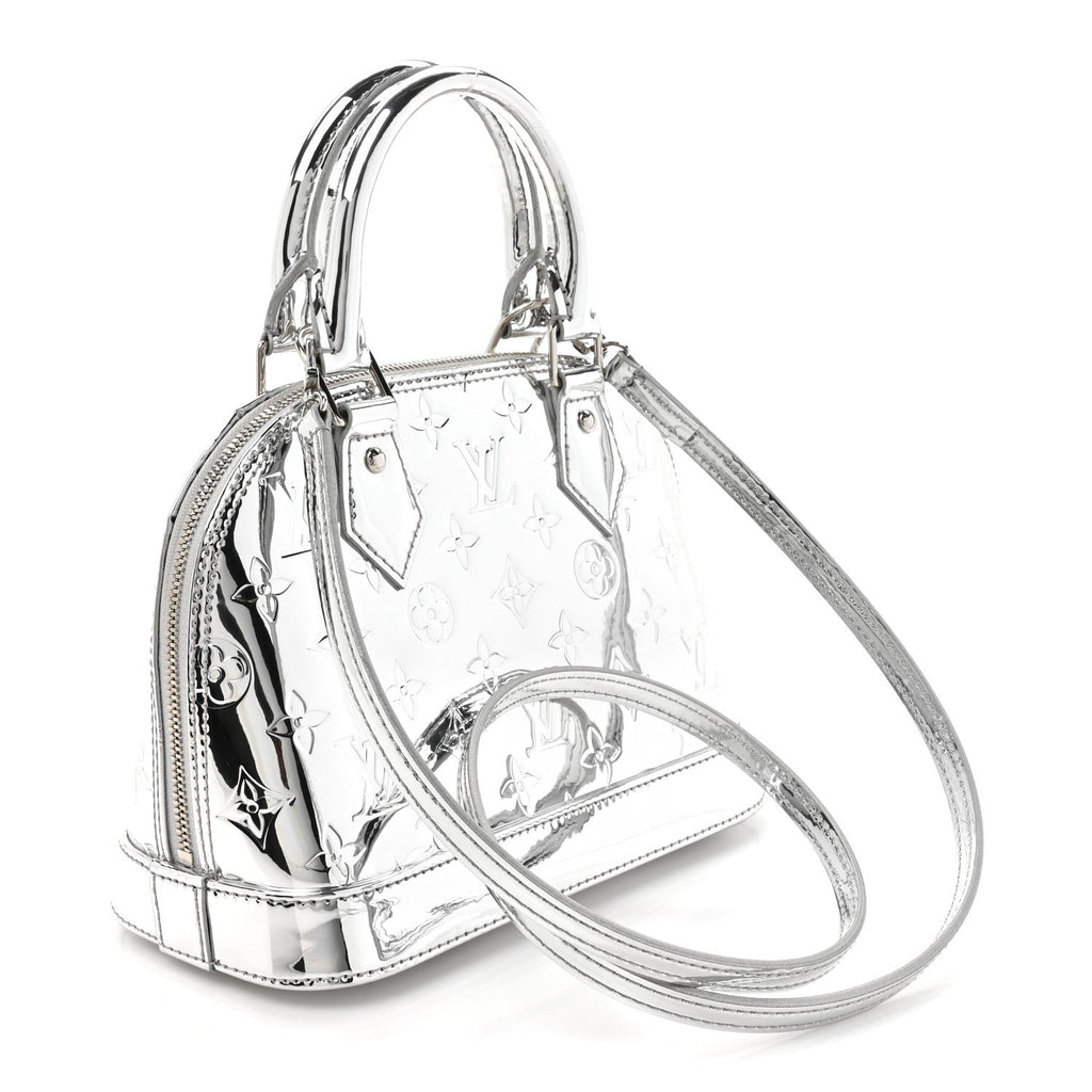Louis Vuitton Monogram Miroir Alma BB Silver