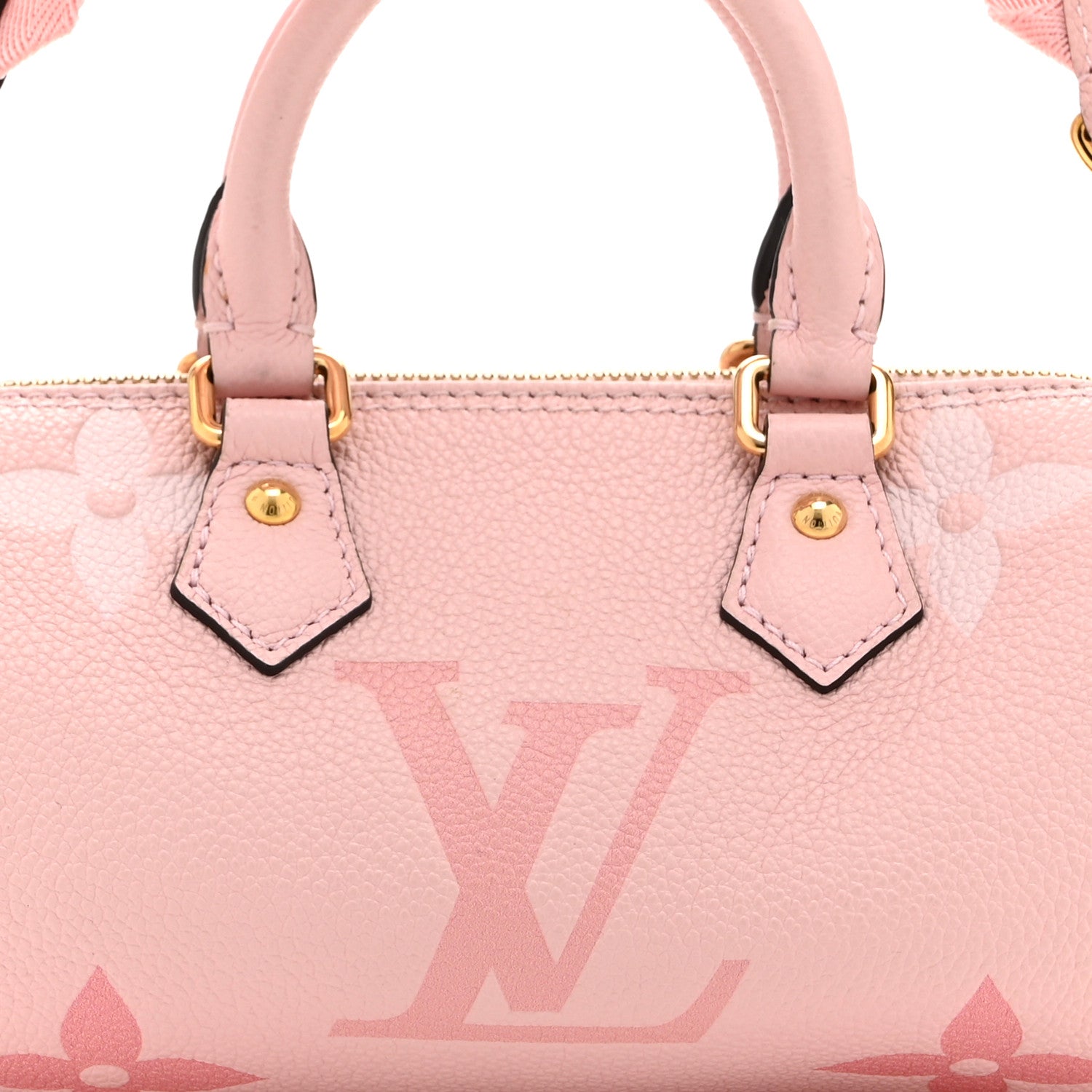 Louis Vuitton Empreinte Monogram Giant By The Pool Papillon BB Bouton De Rose