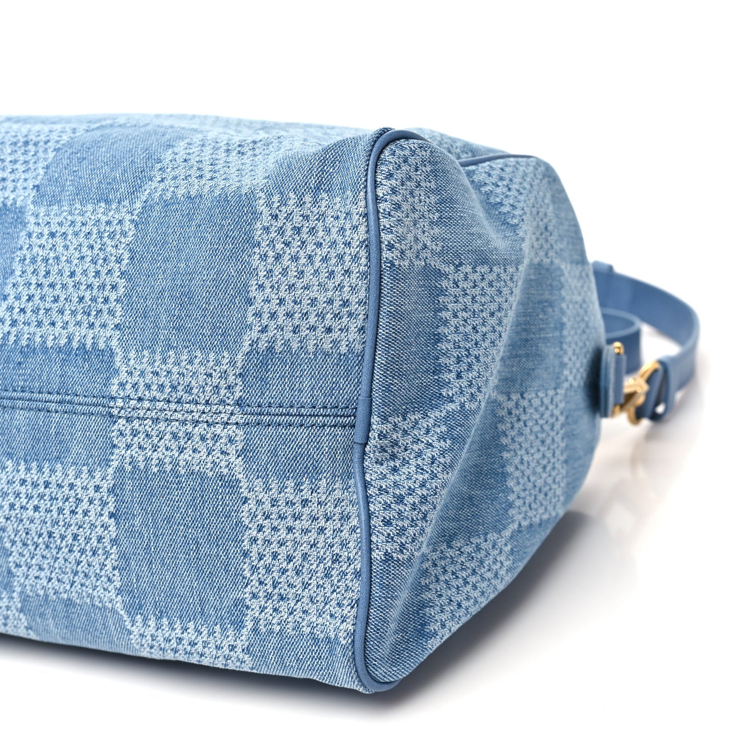 Louis Vuitton Damier Denim 3D Speedy Bandouliere 30 Denim Blue