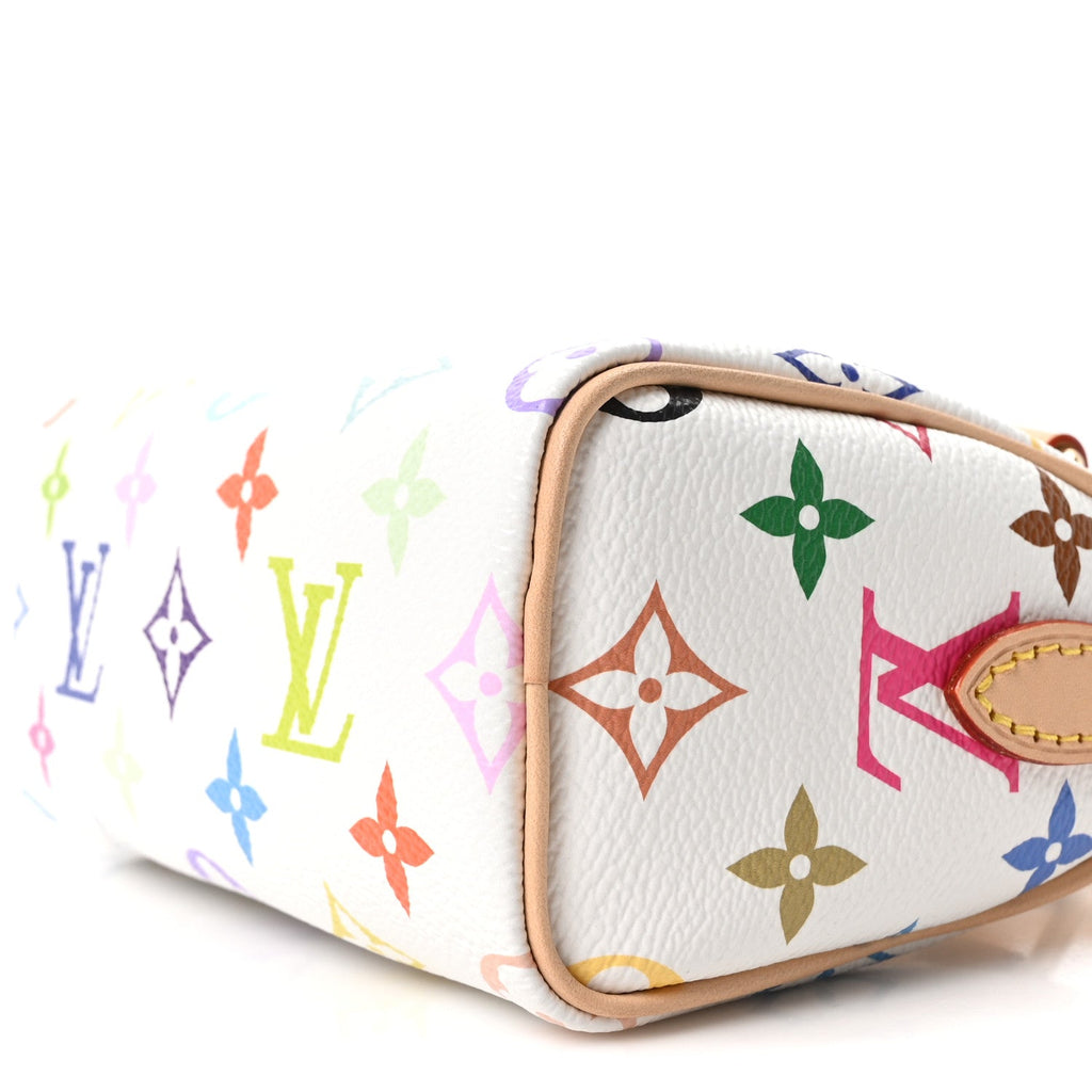 Louis Vuitton LV X TM Monogram Multicolor Nano Speedy White