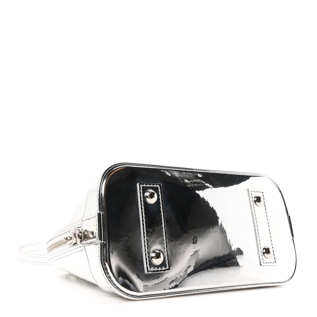 Louis Vuitton Monogram Miroir Alma BB Silver