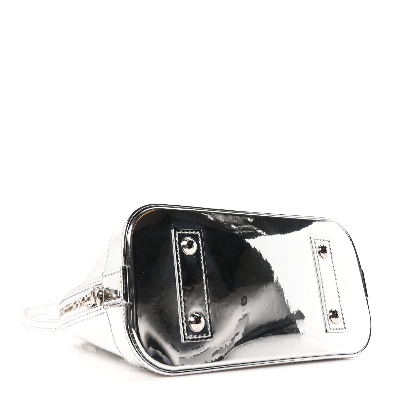 Louis Vuitton Monogram Miroir Alma BB Silver