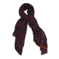 Louis Vuitton Cashmere Silk Leopard Etole Stole Dark Pink
