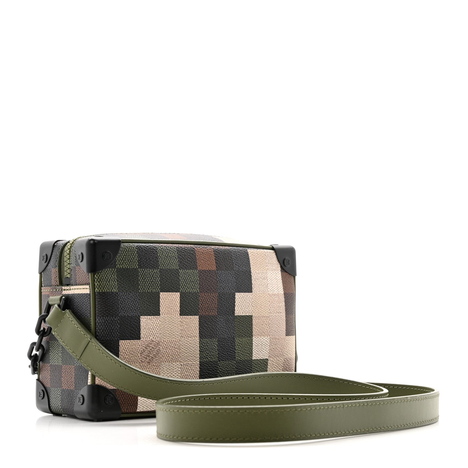 Louis Vuitton Damoflage Mini Soft Trunk Green