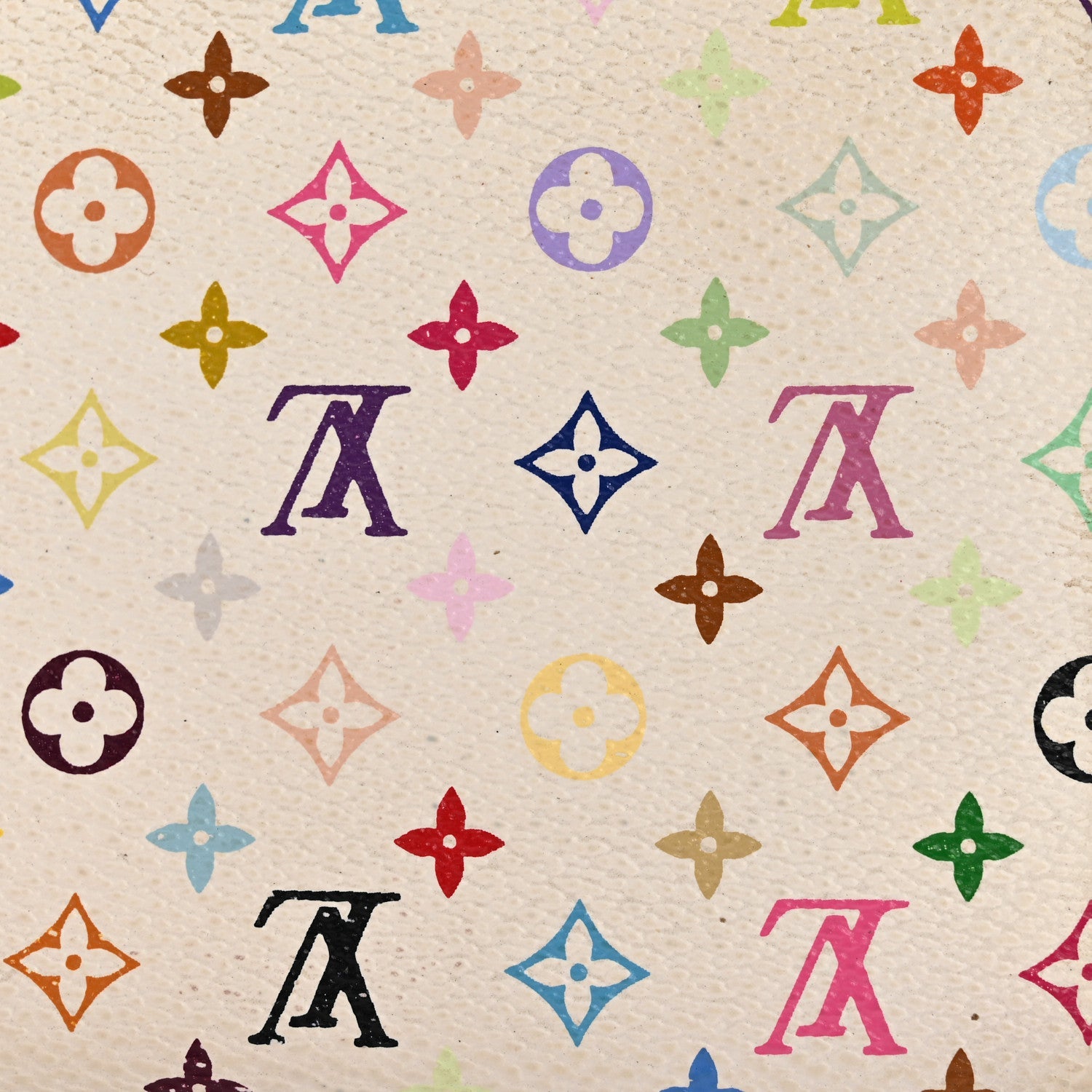 Louis Vuitton Monogram Multicolor Insolite Wallet White Citron