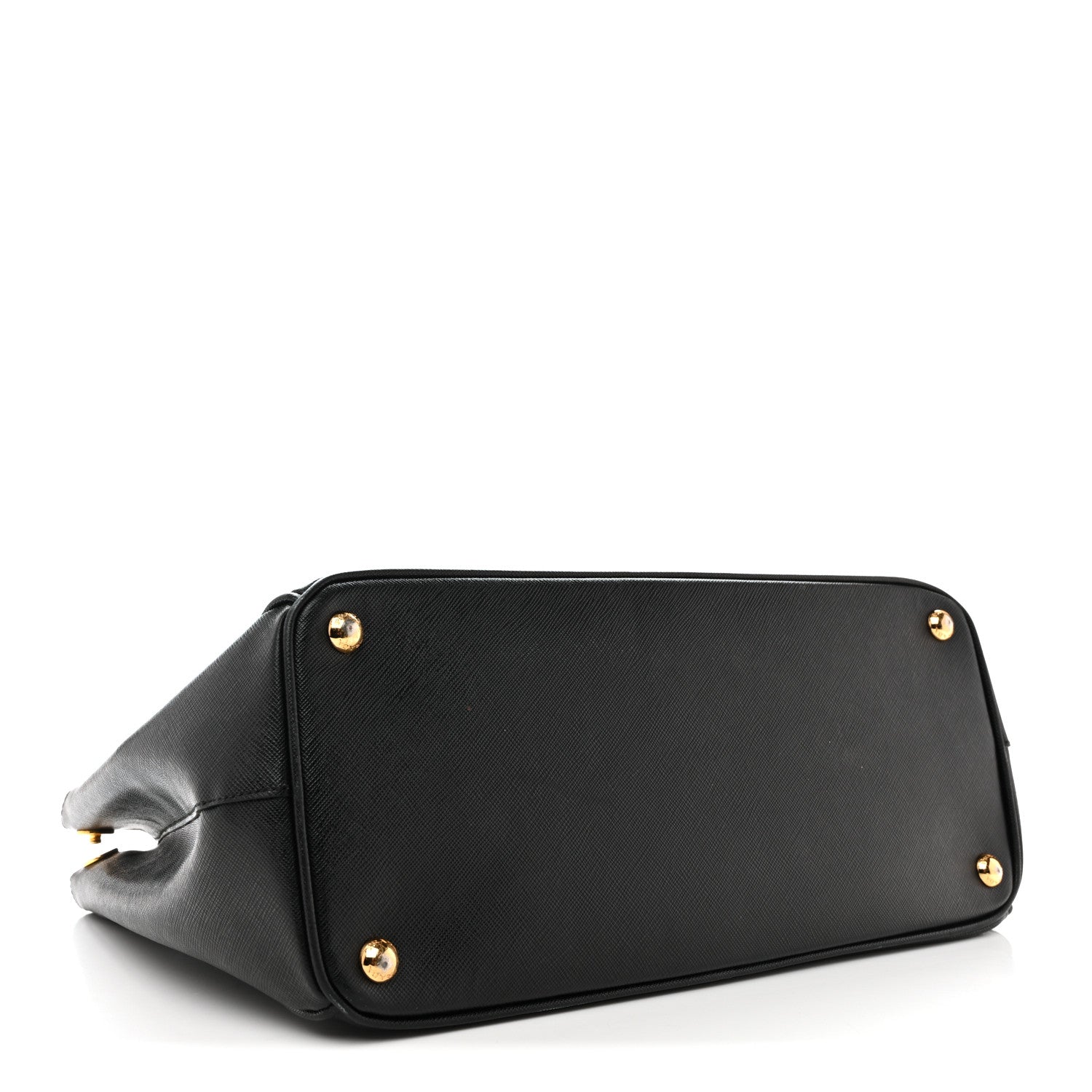 Prada Saffiano Lux Medium Galleria Double Zip Tote Black