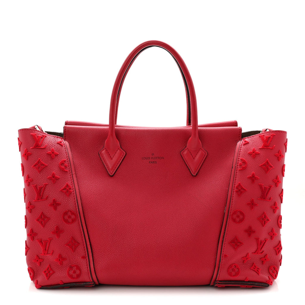 Louis Vuitton Veau Cachemire Tote W PM Framboise