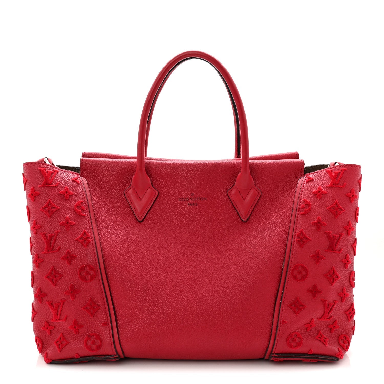 Louis Vuitton Veau Cachemire Tote W PM Framboise