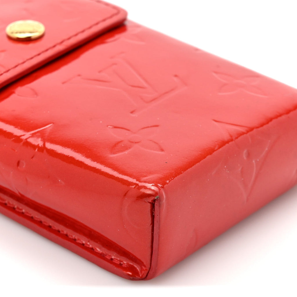 Louis Vuitton Vernis Greene Phone Case Cherry