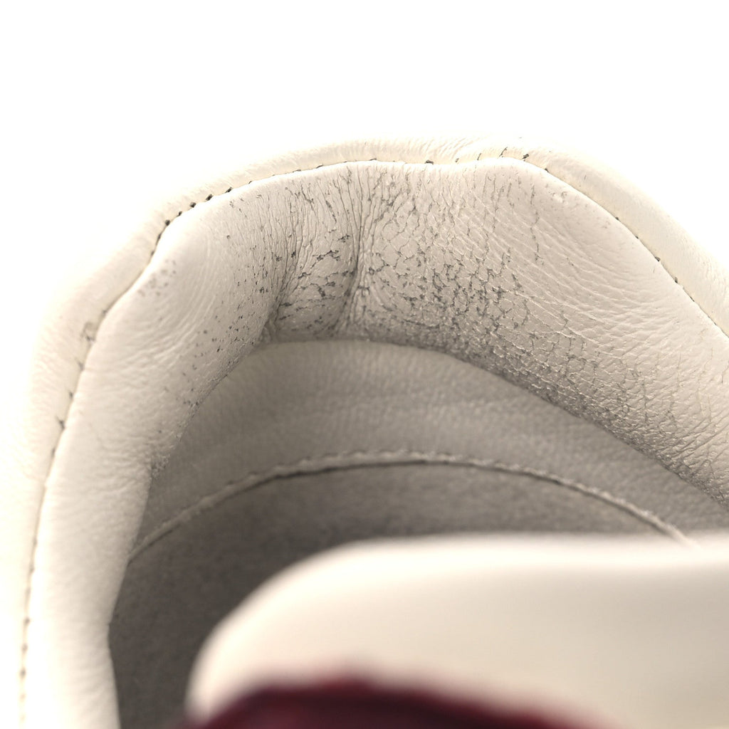 Calfskin CC Sneakers 38.5 Light Burgundy White Pink