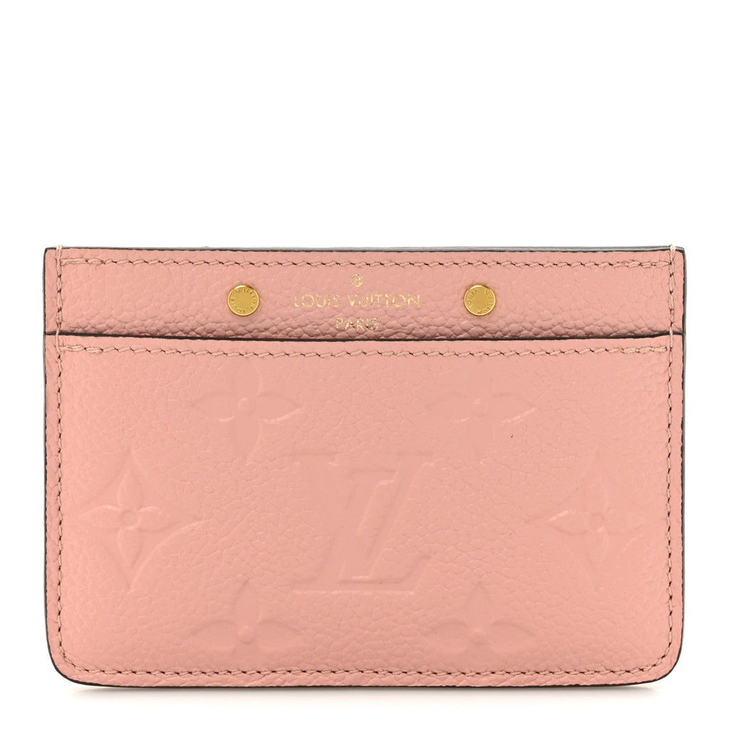 Louis Vuitton Empreinte Card Holder Rose Poudre