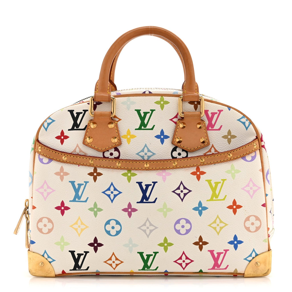 Louis Vuitton Monogram Multicolor Trouville White