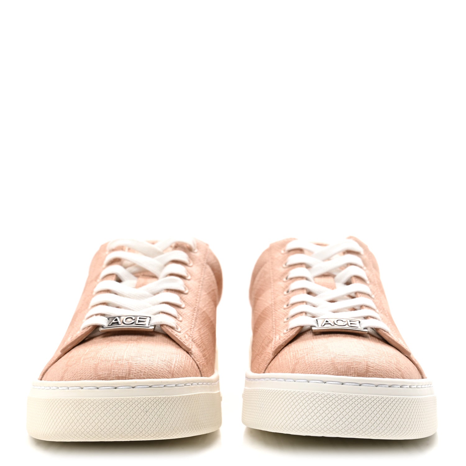 Gucci GG Supreme Tonal Web Womens New Ace Sneakers 35.5 Pink