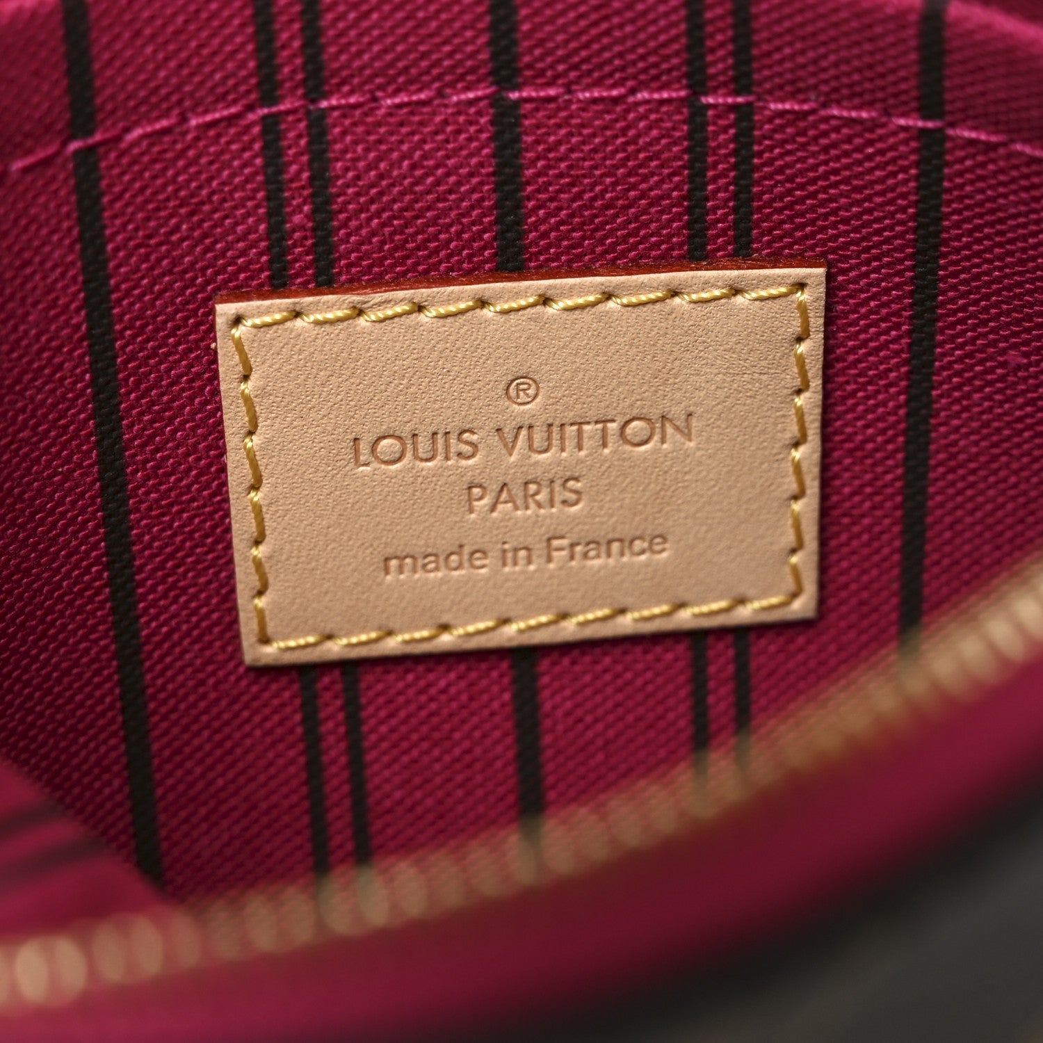 Louis Vuitton Monogram Neverfull PM Pochette Pivoine