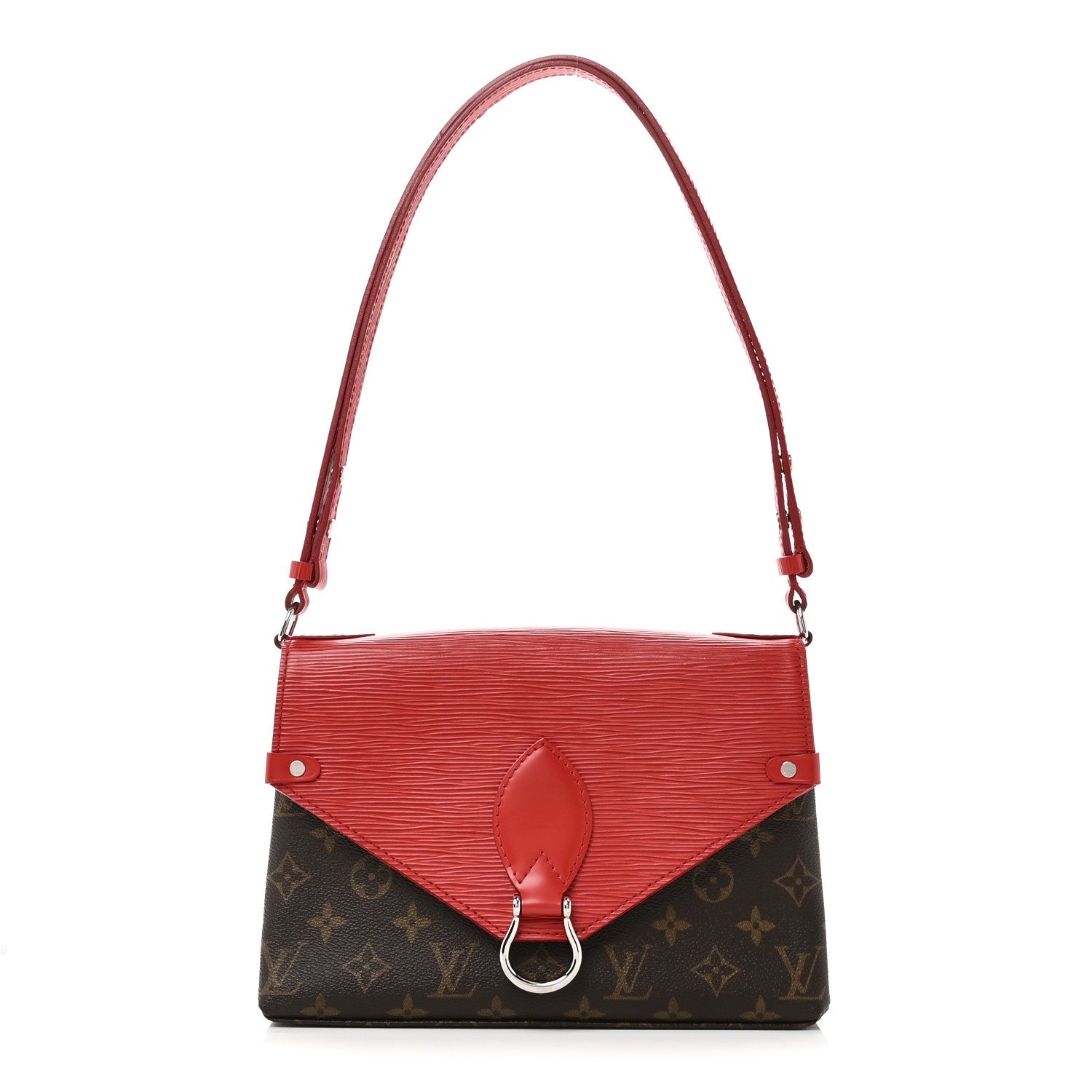 Louis Vuitton Monogram Epi Saint Michel Coquelicot