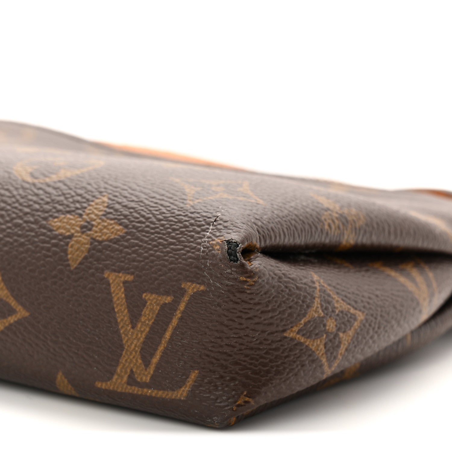 Louis Vuitton Monogram Pallas Clutch Saffron