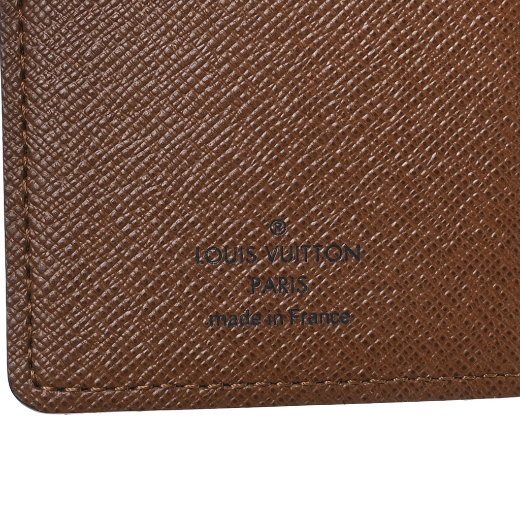 Louis Vuitton Monogram Porte-Cartes Pass Vertical Card Holder