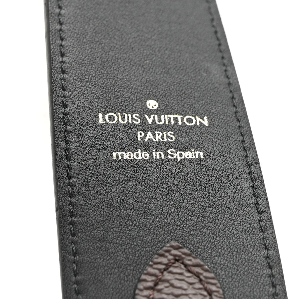 Louis Vuitton Monogram Bandouliere Shoulder Strap Black
