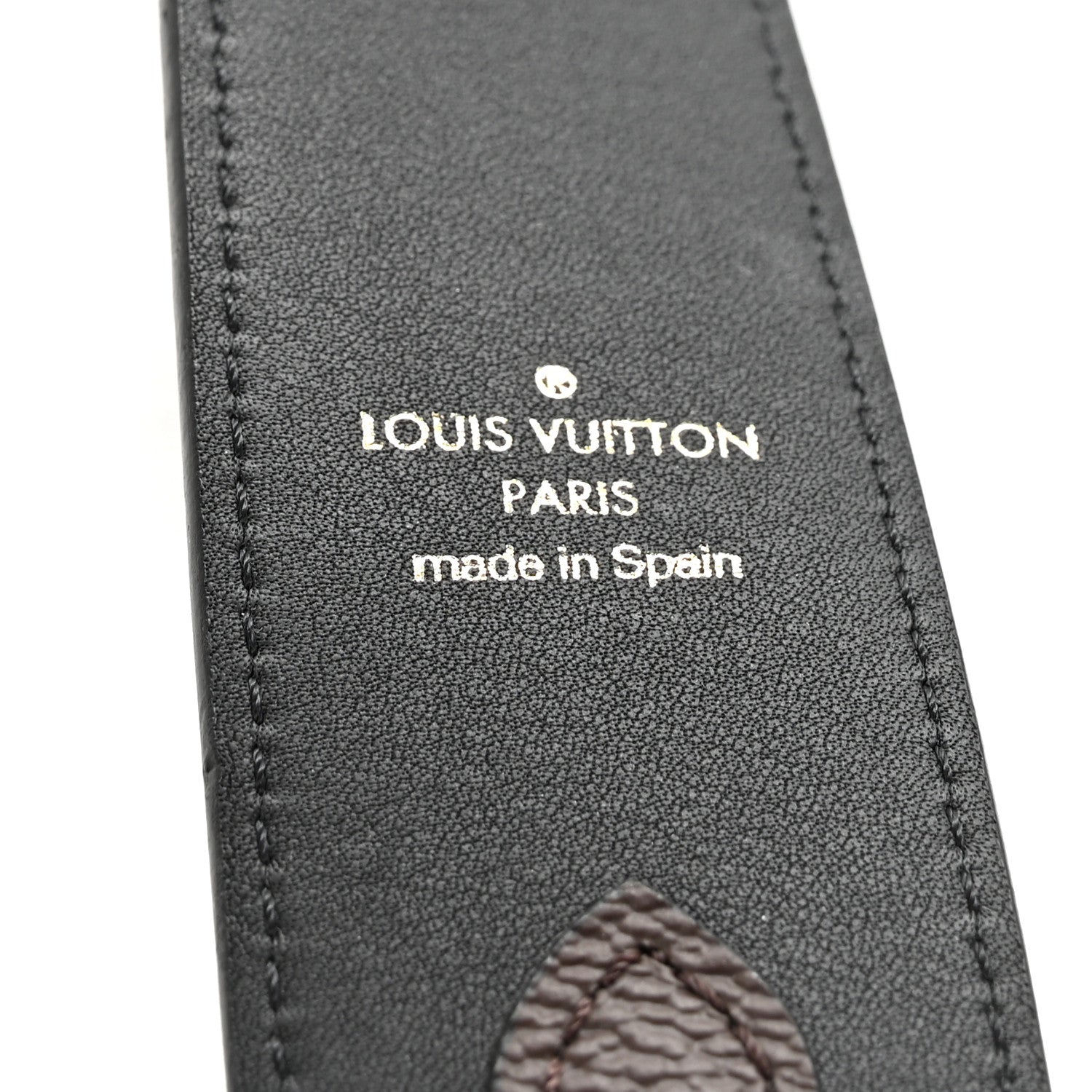 Louis Vuitton Monogram Bandouliere Shoulder Strap Black