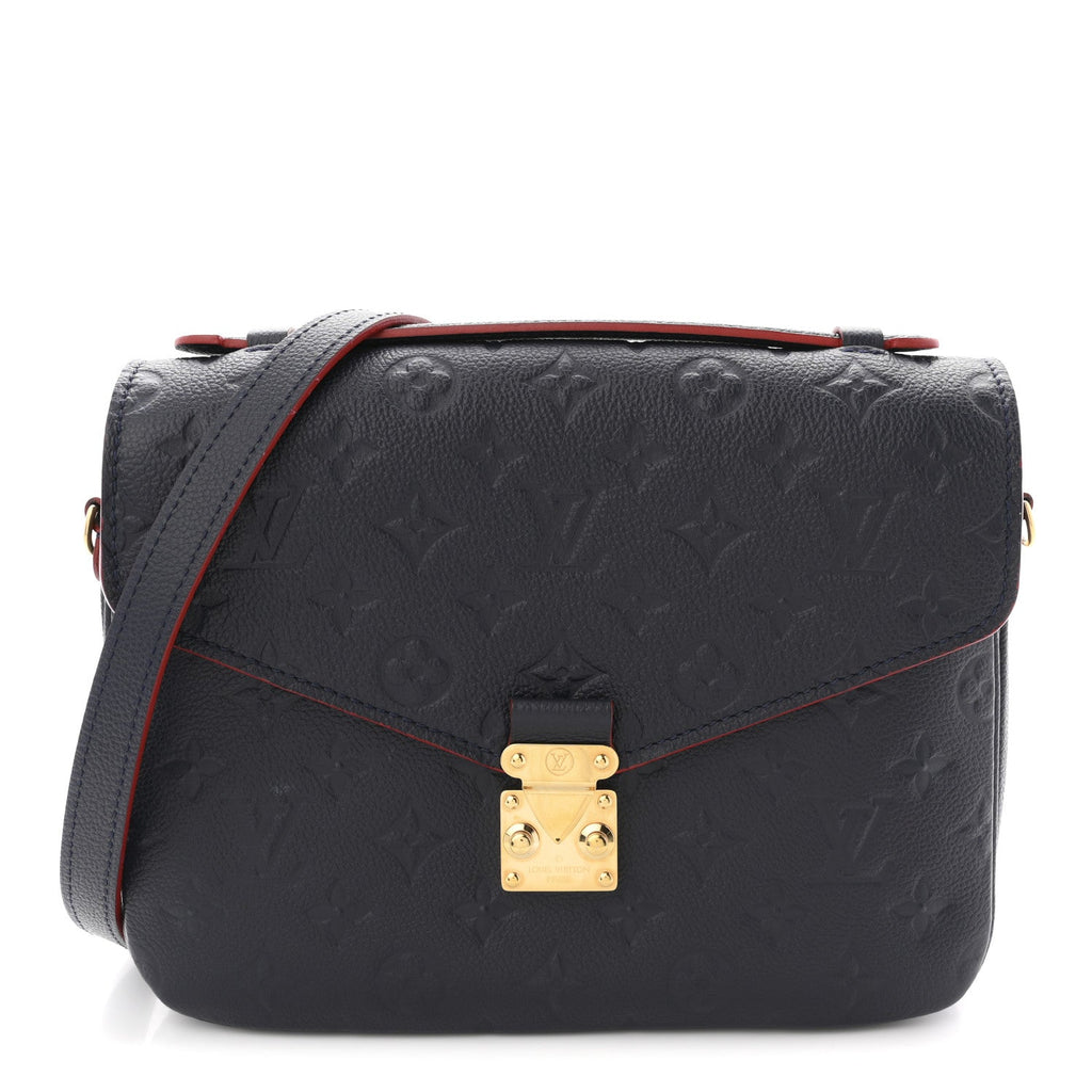 Louis Vuitton Empreinte Pochette Metis Marine Rouge