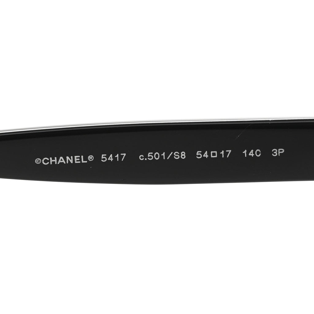 Acetate Polarized Square Sunglasses 5417 Black