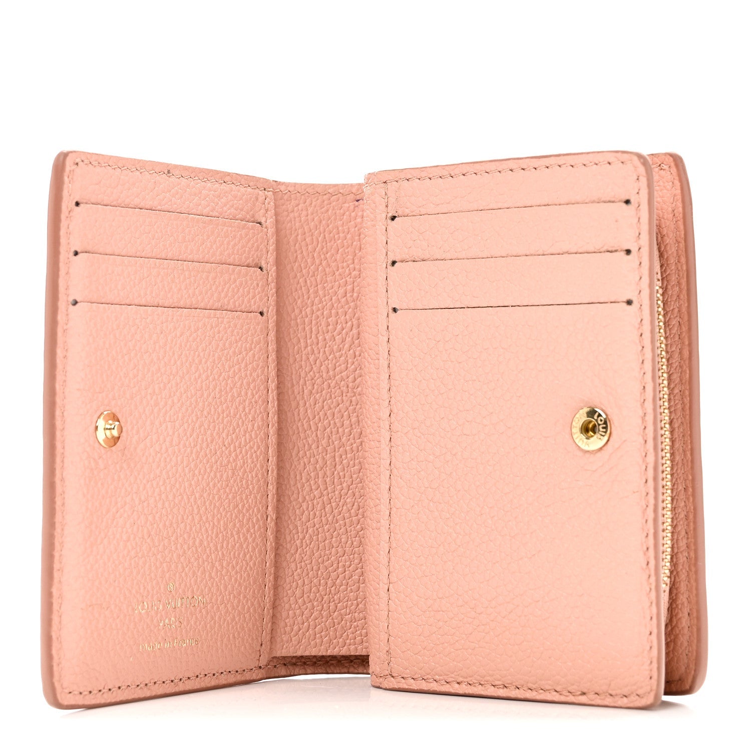Louis Vuitton Empreinte Monogram Giant Clea Wallet Rose Trianon Creme
