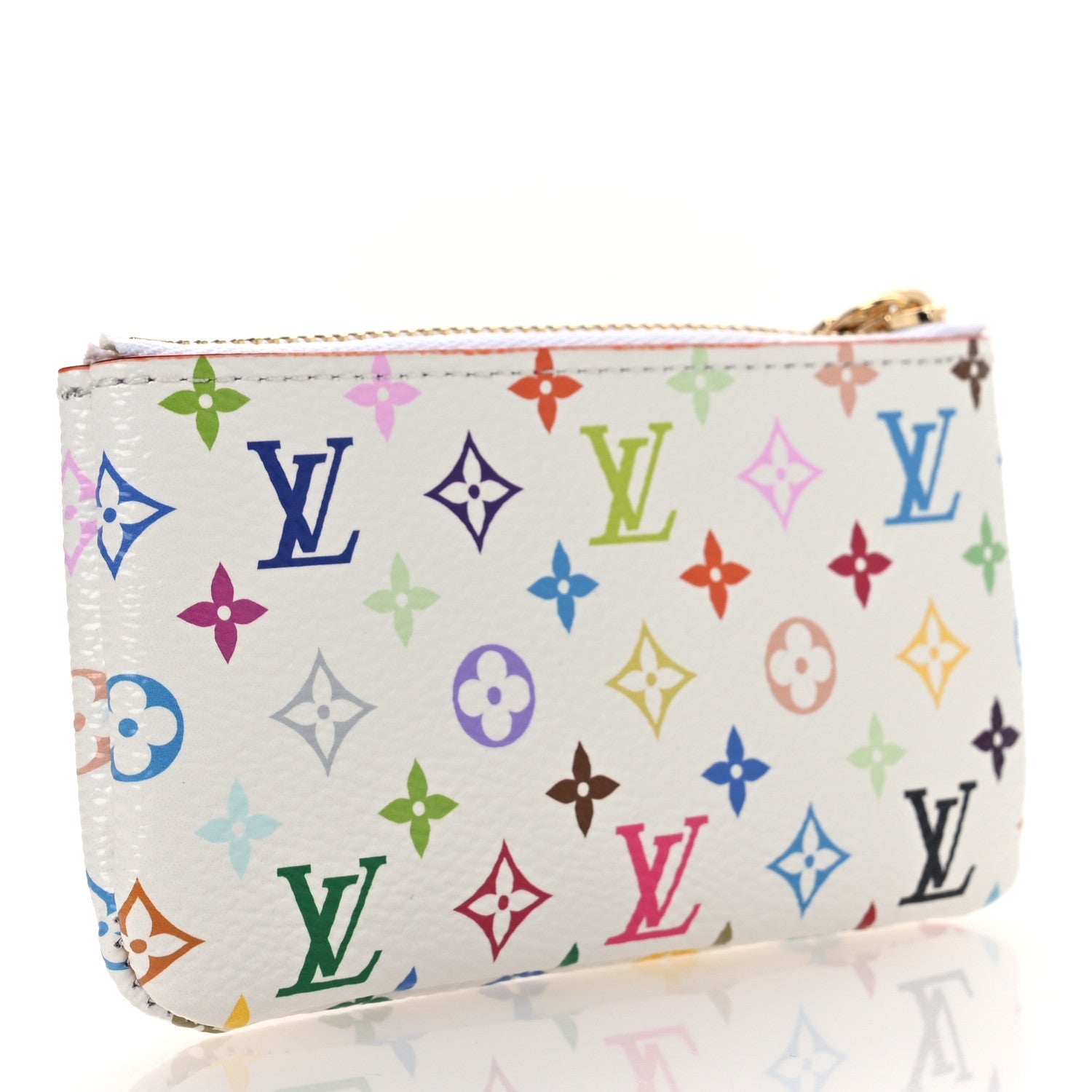 Louis Vuitton LV X TM Monogram Multicolor Key Pouch White