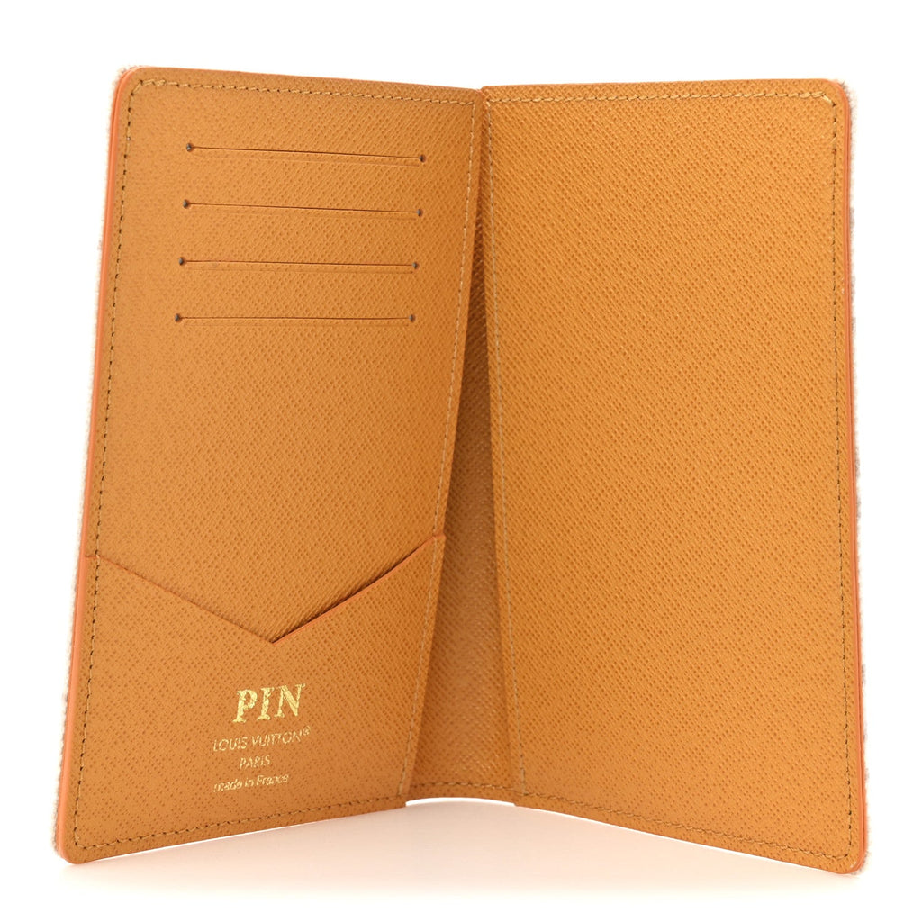 Louis Vuitton Monogram Flight Mode Passport Cover Dune