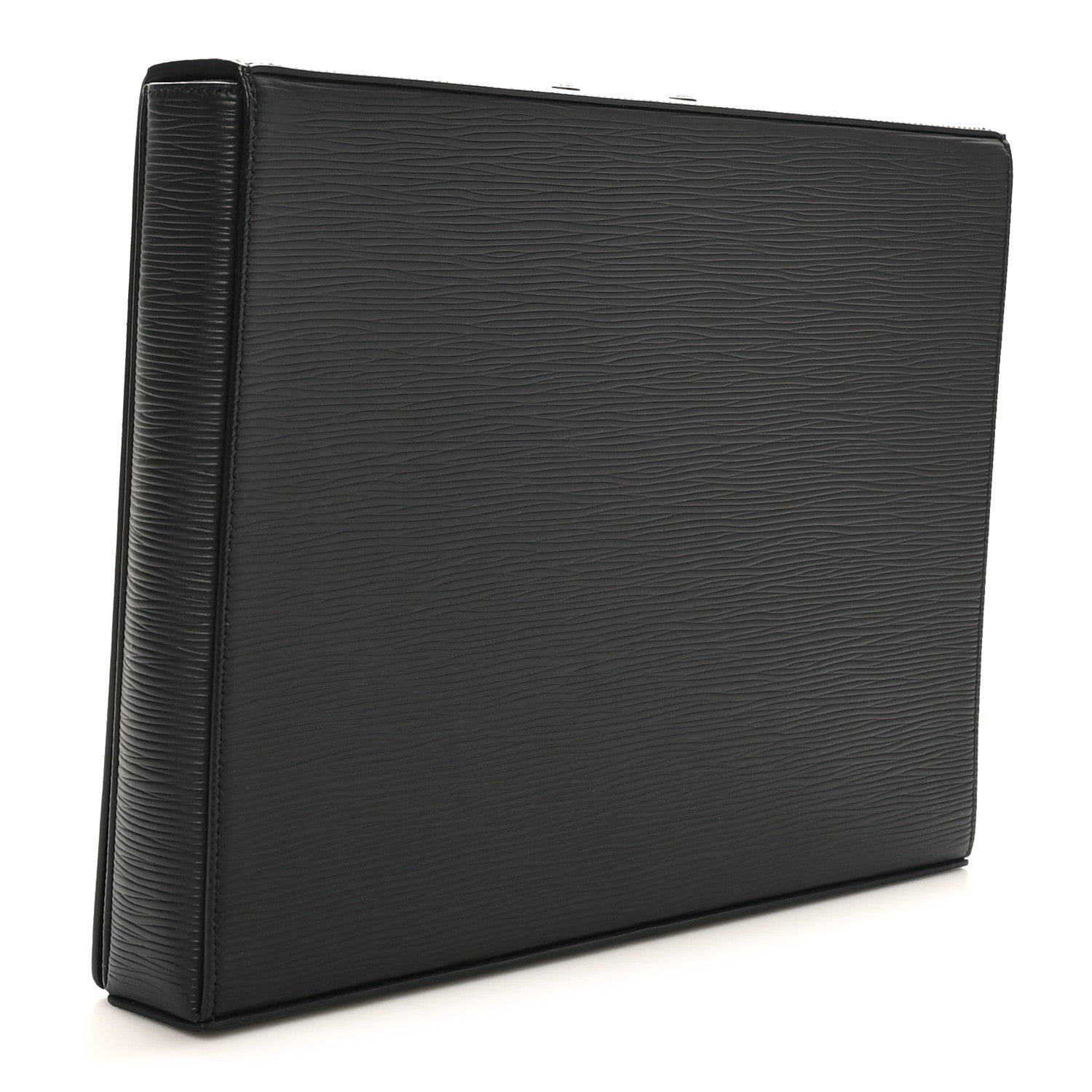 Louis Vuitton Epi Monogram Eclipse Porte Document Portfolio Black
