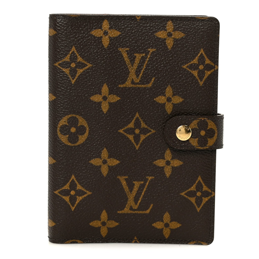 Louis Vuitton Monogram Small Ring Agenda Cover