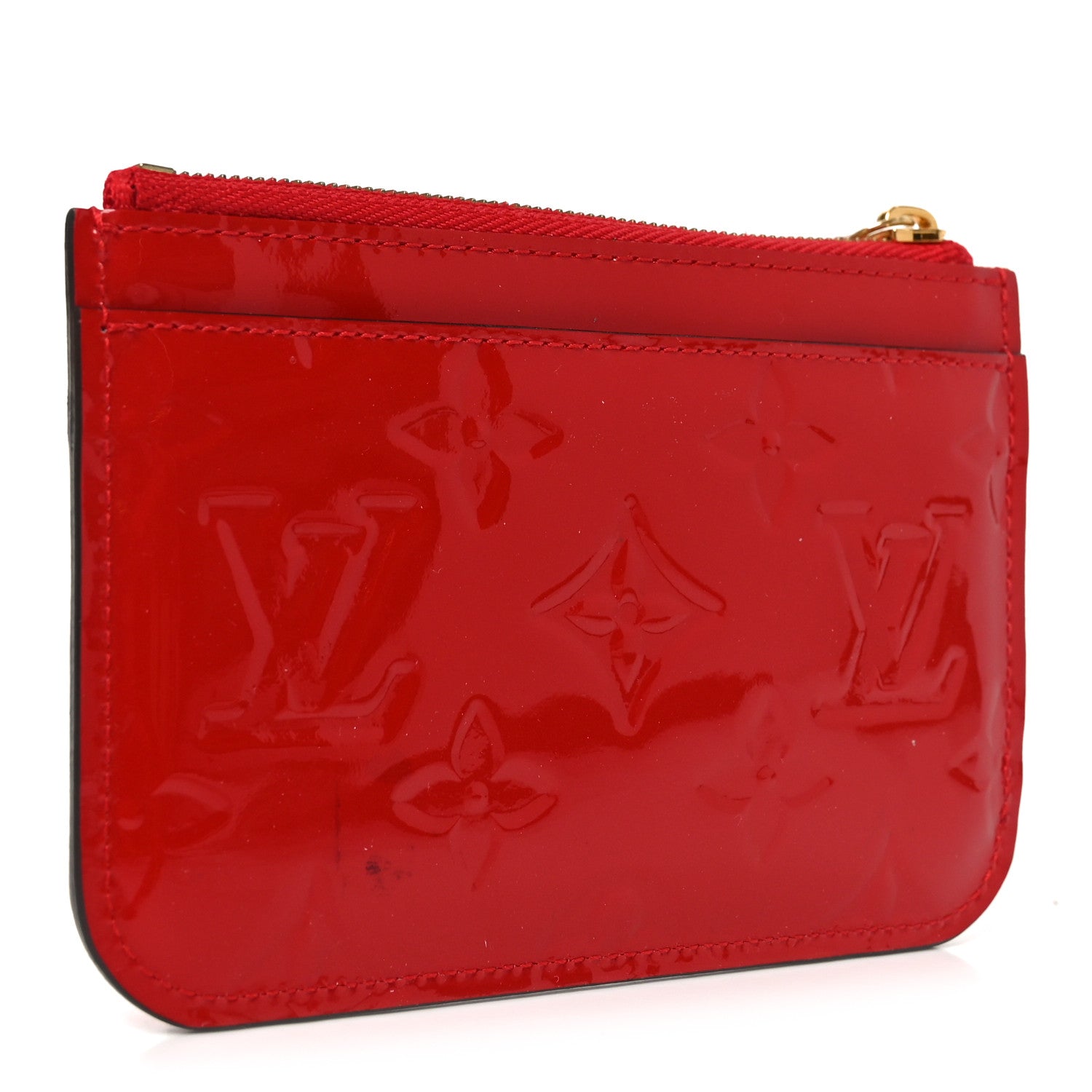 Louis Vuitton Vernis Key Pouch NM Cherry