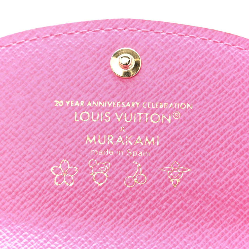 Louis Vuitton LV X TM Monogram Multicolor Rosalie Coin Purse White Kawaii Pink