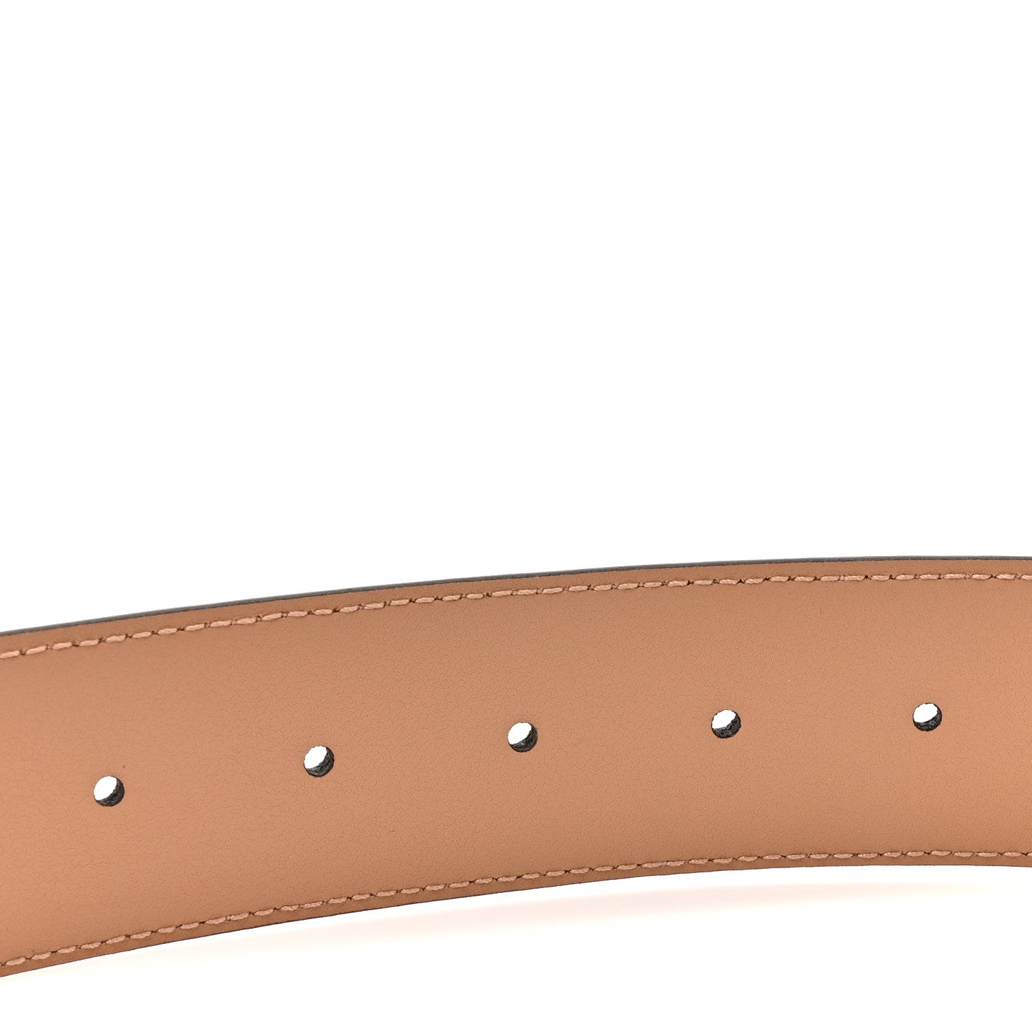 Gucci Azalea Calfskin Enamel Monochrome Double G 40mm Belt 80 32 Camelia