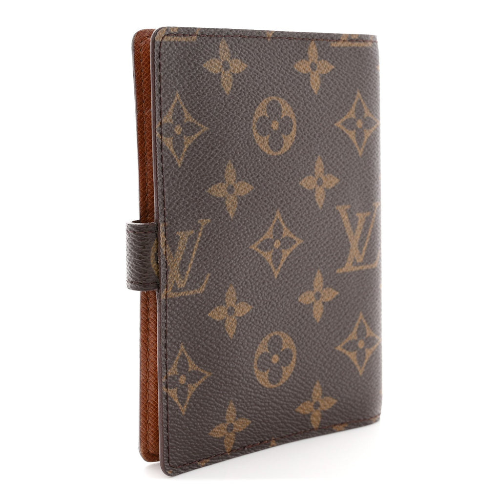 Louis Vuitton Monogram Small Ring Agenda Cover