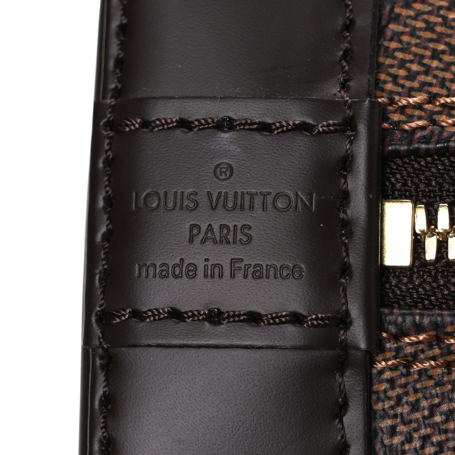 Louis Vuitton Damier Ebene Alma BB